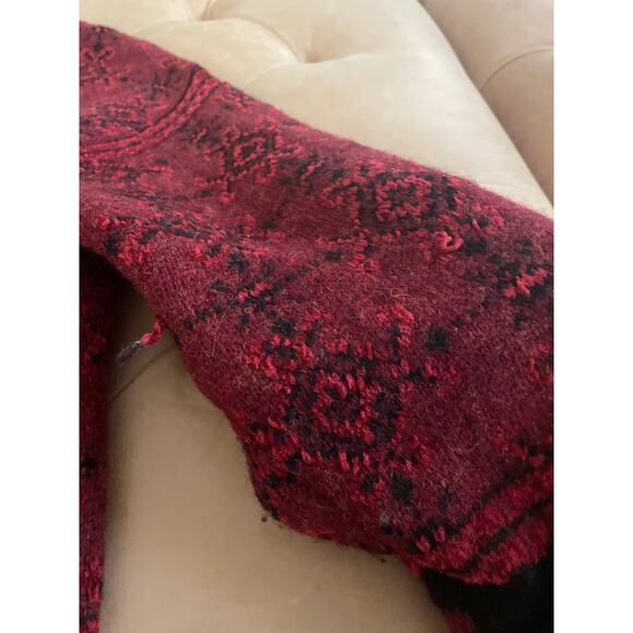 Vintage XL Frost long sleeve jacket embroidered floral cottagecore knit cardigan - Picture 12 of 12